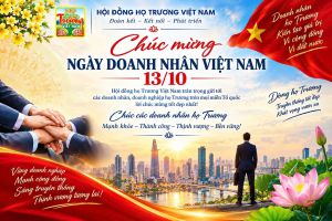 CHÚC MỪNG NGÀY DOANH NHÂN VIỆT NAM 13/10