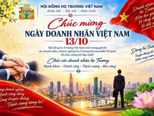 CHÚC MỪNG NGÀY DOANH NHÂN VIỆT NAM 13/10