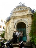 Các thành viên Trương tộc phía nam thăm viếng khu lăng mộ cụ Trương Vĩnh Ký