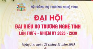 ĐẠI HỘI ĐẠI BIỂU HỌ TRƯƠNG NGHỆ TĨNH LẦN THỨ IV
