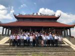 Đoàn Đại biểu Hội Đồng họ Trương Hà Nội thăm công trình xây dựng Nhà thờ họ Trương Việt Nam