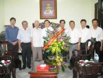 Hội đồng Trương tộc lâm thời chúc mừng tân Chủ tịch nước Trương Tấn Sang