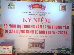 HỌ TRƯƠNG QUẢNG TRỊ