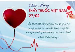 CHÚC MỪNG NGÀY THẦY THUỐC VIỆT NAM 27/2