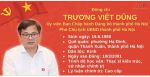 TÂN PHÓ CHỦ TỊCH UBND TP HÀ NỘI TRƯƠNG VIỆT DŨNG
